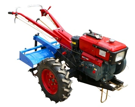 8HP 10HP 12HP E-Start Hand Tractor with Rotary Tiller for Farm Use