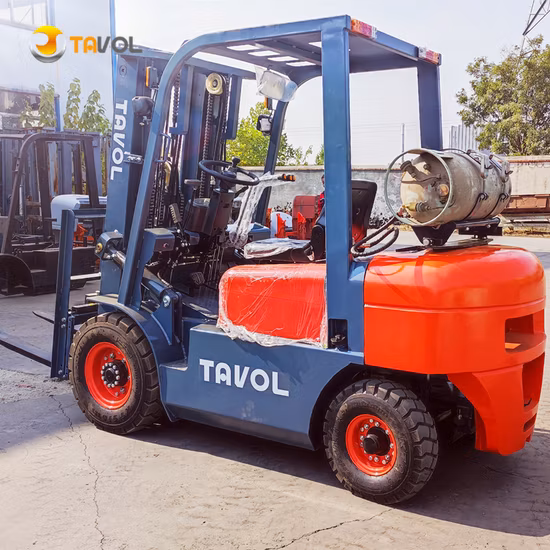 2.5톤 LPG 가솔린 지게차(닛산 엔진 포함)/지게차 2.5톤 가스 지게차